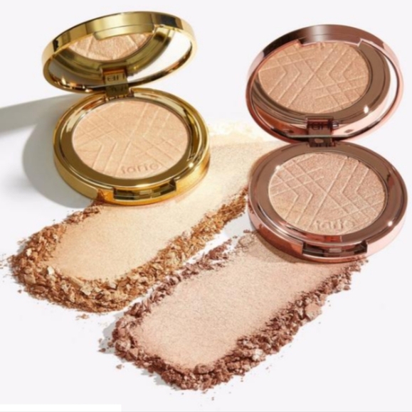 Tarte Shimmering Light Skin Perfecting Highlighter, Rose Gold Glow - Picture 3 of 8